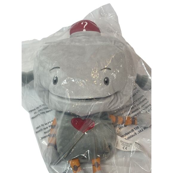 Scholastic Robot Alien Puppet Book Lover Reader Library Bookshelf Plush - Picture 1 of 13